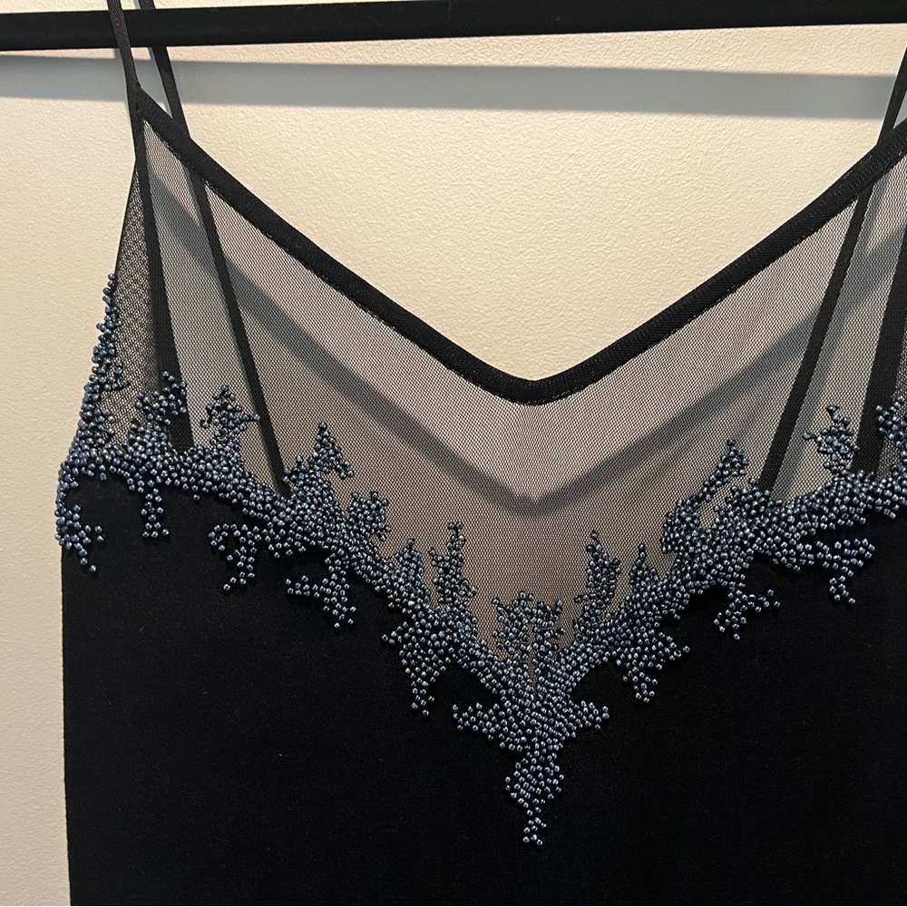 Vintage 90s Dress with Beaded Detail